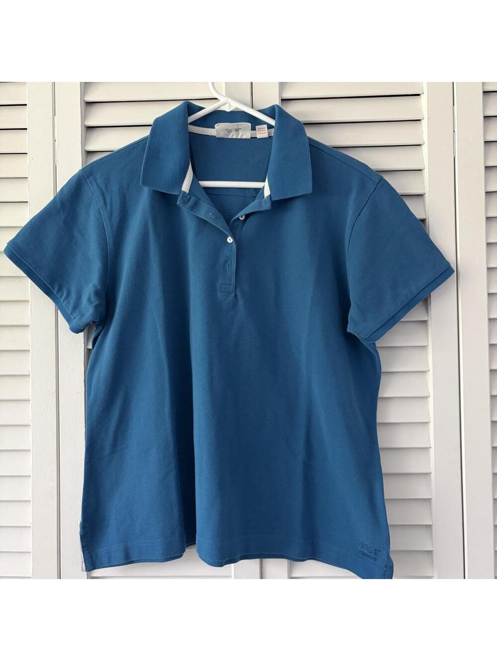 Women's Blue Polo-shirt